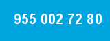 955 002 72 80